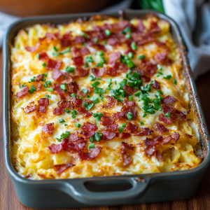 Easy Bacon Egg and Hashbrown