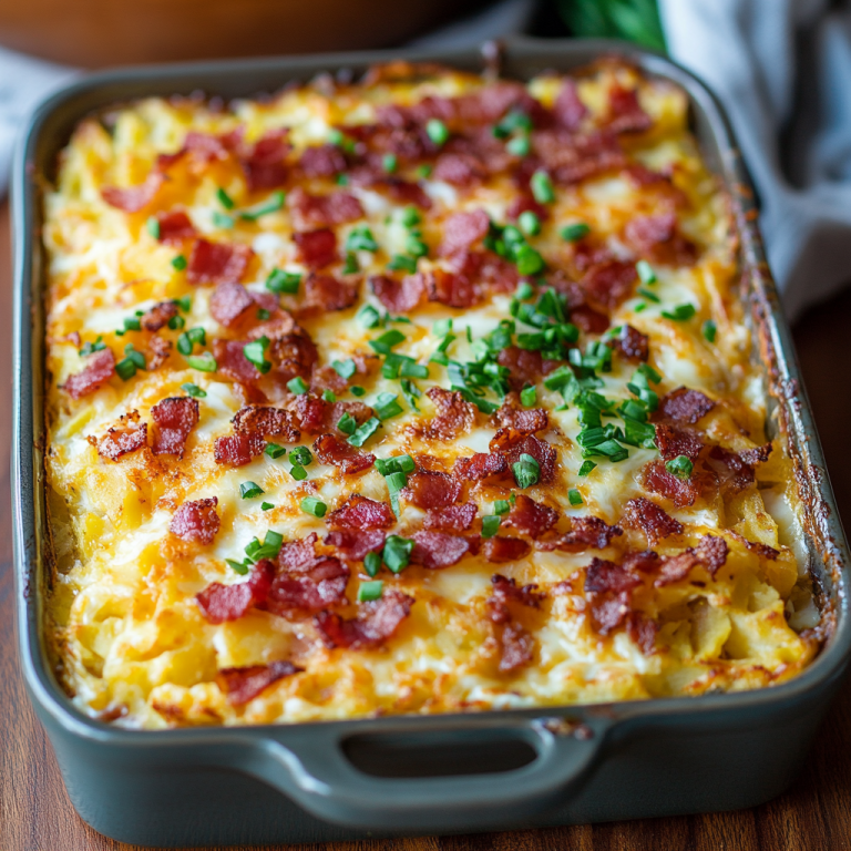 Easy Bacon Egg and Hashbrown