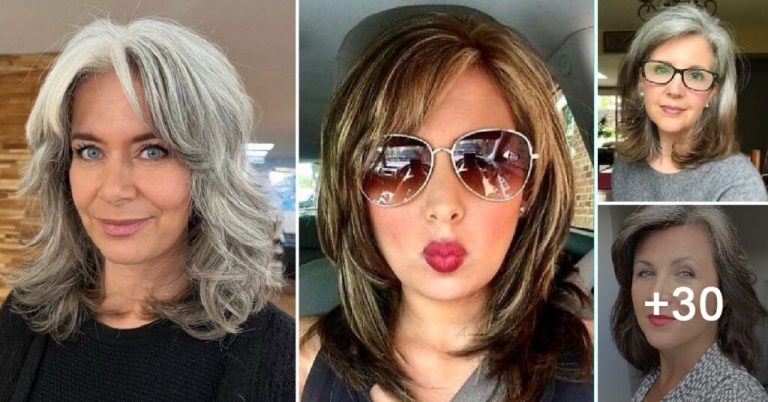 33 cortes de pelo elegantes y de longitud media para mujeres mayores de 50 años